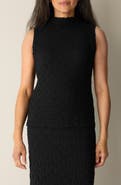 Eileen Fisher Textured Organic Cotton Blend Tank