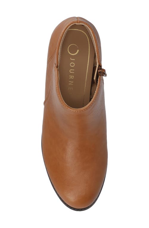 Journee Collection Solarah Ankle Boot In Beige