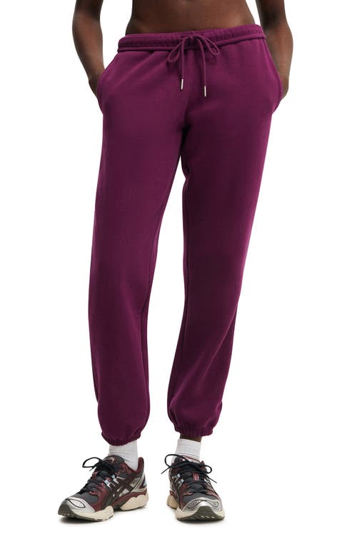 Cotton On Body Active Plush Essential Gym Sweatpant In Red