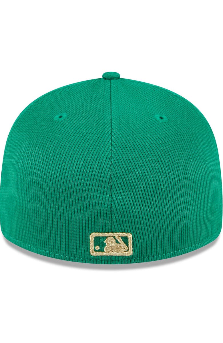 New Era Men's New Era White/Green Colorado Rockies 2024 St. Patrick's Day Low Profile 59FIFTY Fitted Hat, Alternate, color, 