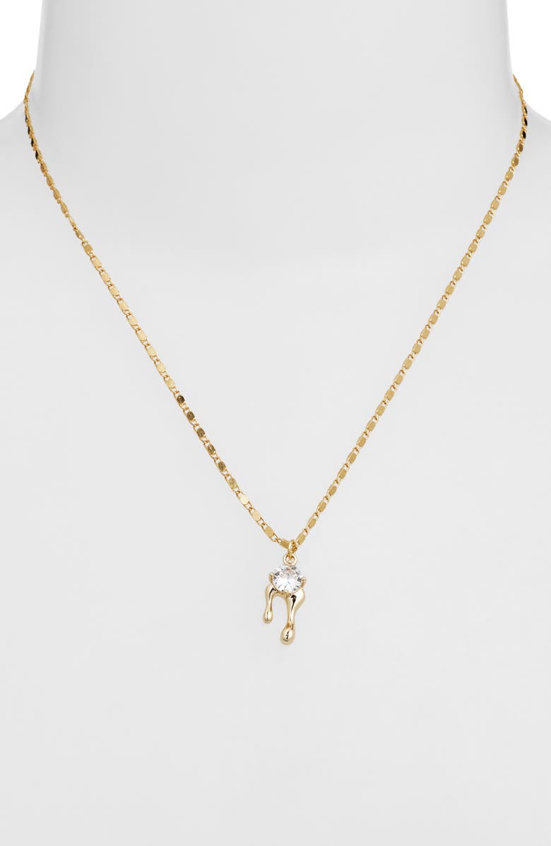 VIDAKUSH Drip Pendant Necklace, Alternate, color, Gold