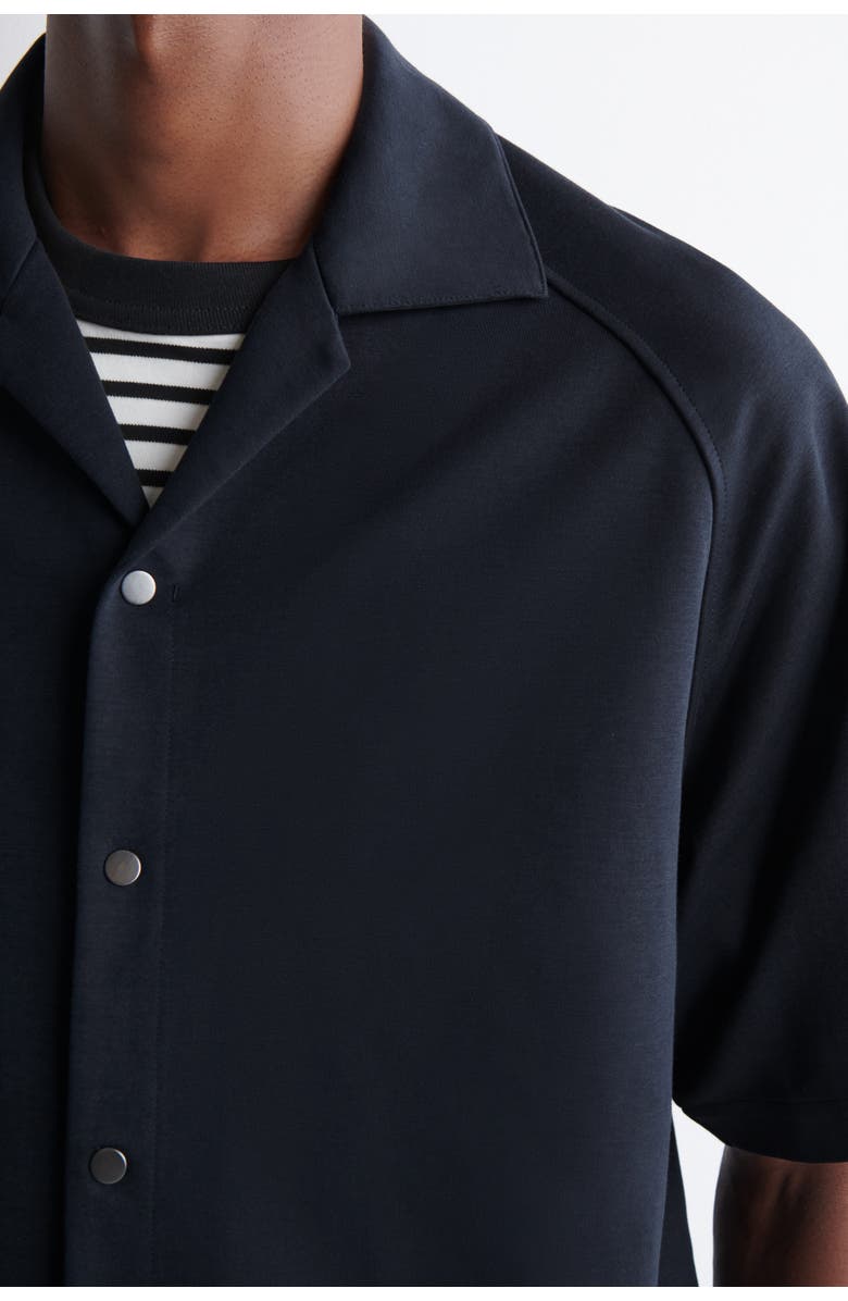 COS Panelled Utility Shirt, Alternate, color, Navy