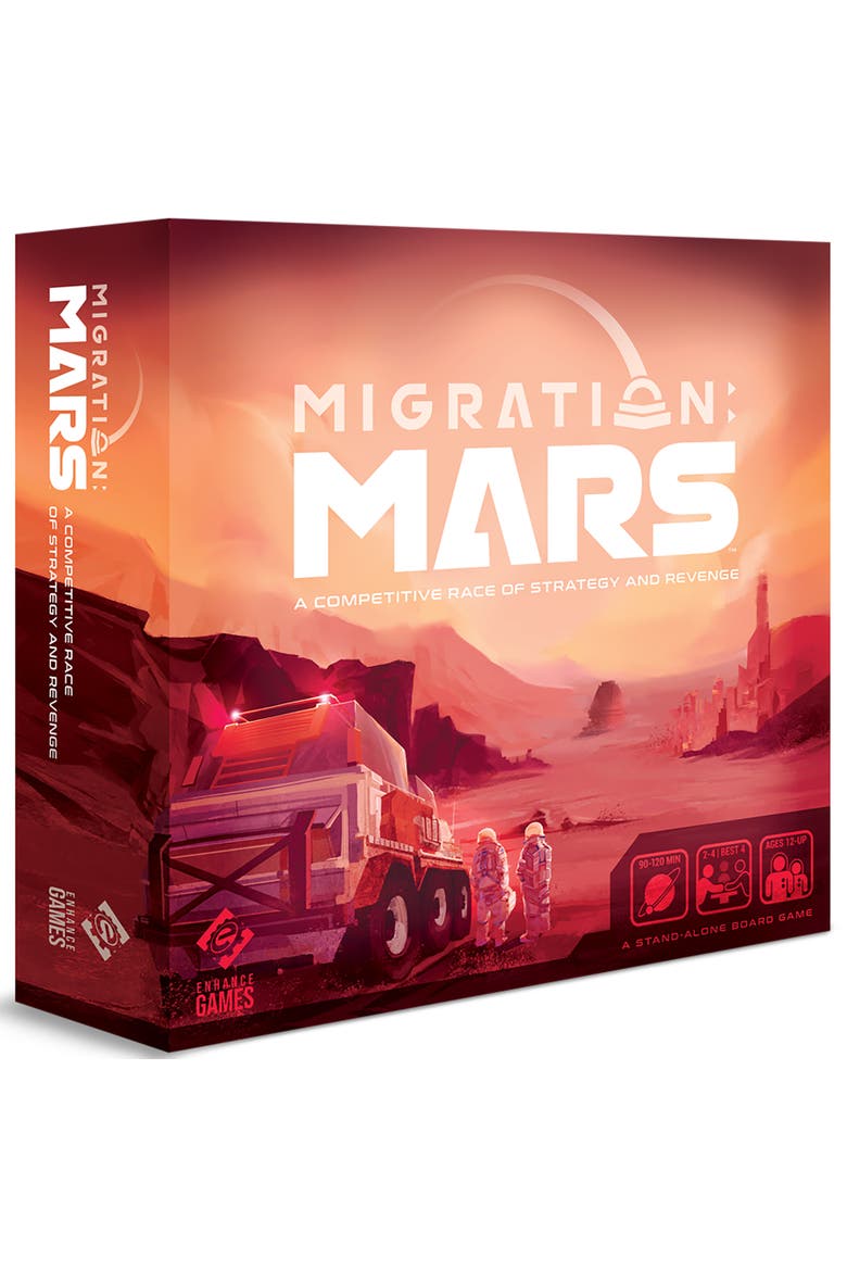 Migration Mars Strategy Board Game 12+, Main, color, Multicolored