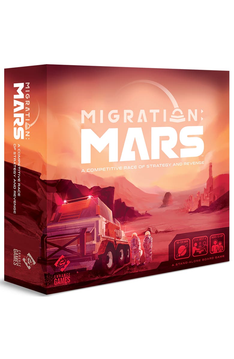 Enhance Games Migration Mars Strategy Board Game 12+, Main, color, Multicolored
