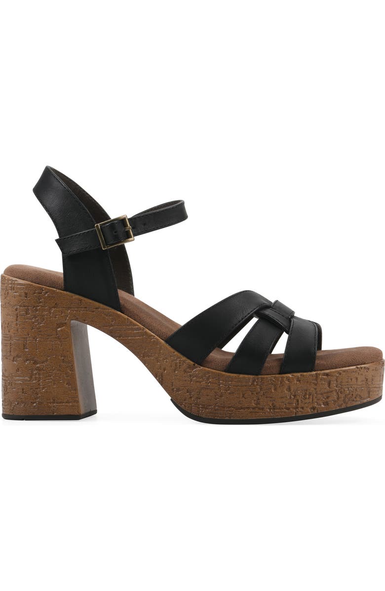 White Mountain Footwear Barista Platform Sandal, Alternate, color,