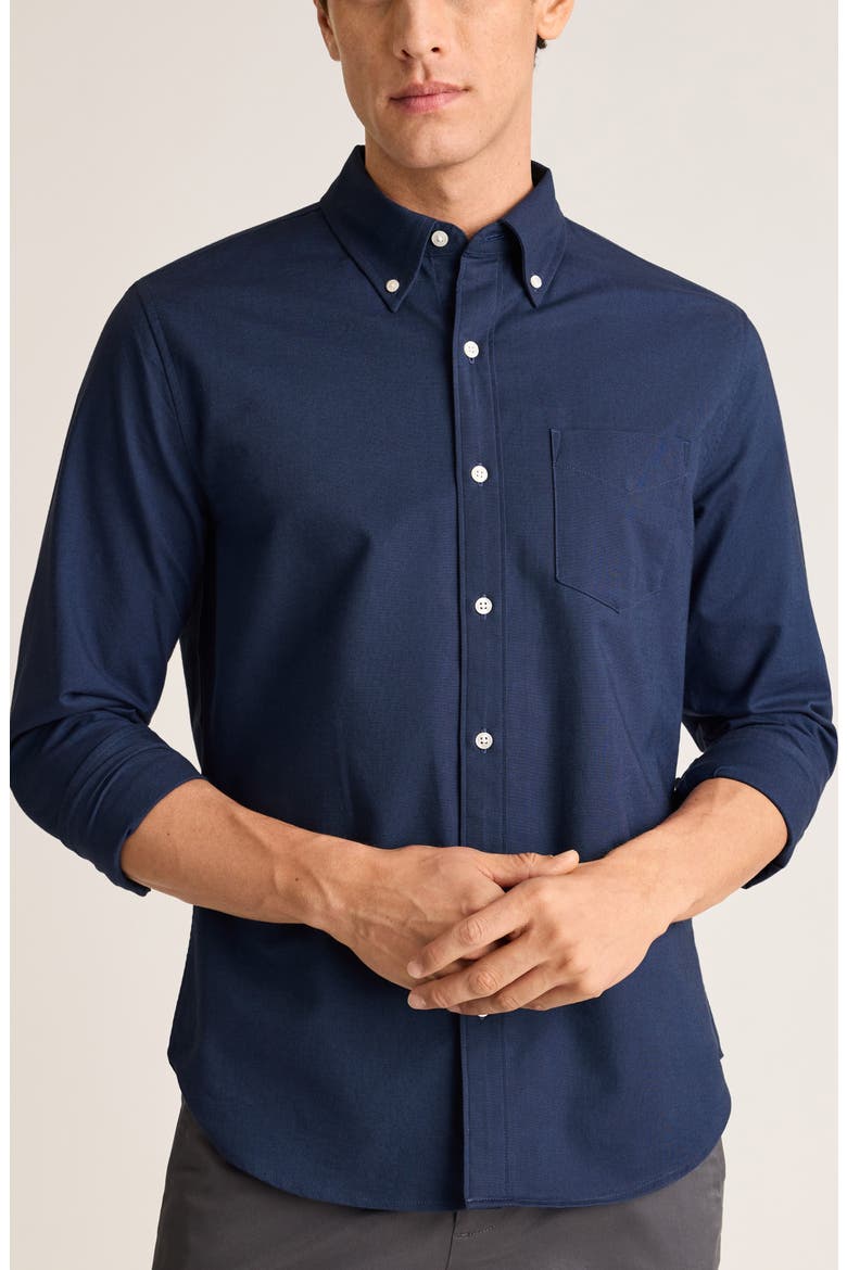 Everyday Slim Fit Oxford Shirt, Main, color, DEEP INDIGO
