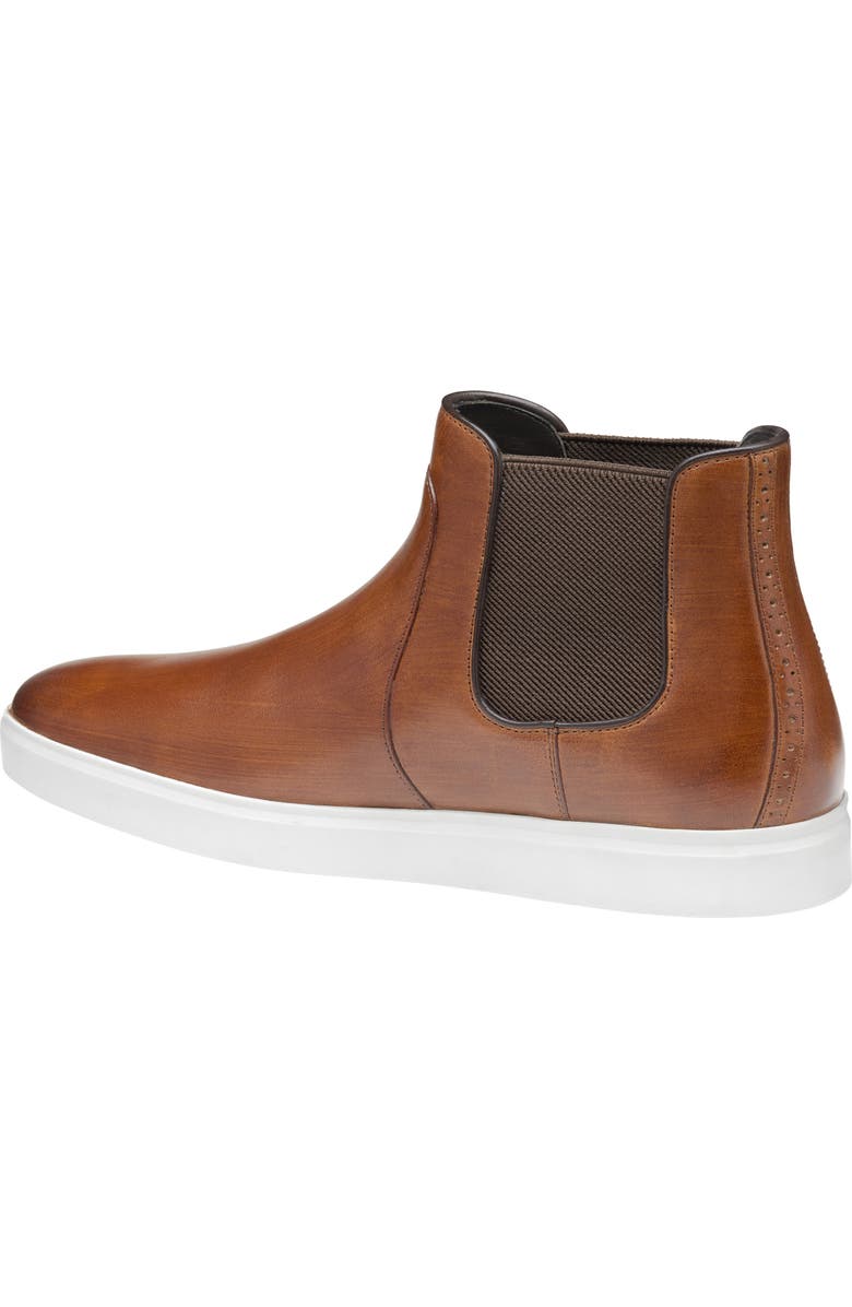 Johnston & Murphy Brody Chelsea Boot, Alternate, color, Brn Hand-Stained Fg