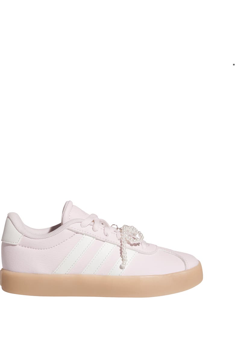adidas Kids' VL Court 3.0 Sneaker, Alternate, color, Distilled Pink/ Clear Pink