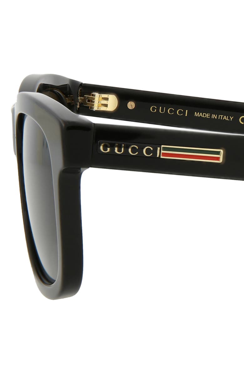 Gucci 55mm Square Sunglasses, Alternate, color,