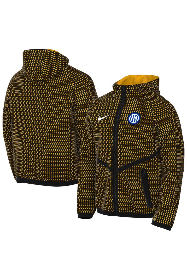 Men's Nike  Black Inter Milan 2026/27 Anthem Dri-FIT Full-Zip Hooded Jacket, Main, color, Black