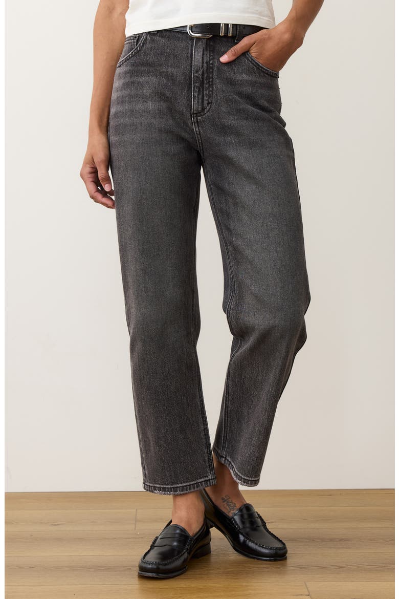 Charlie Ankle Jeans, Alternate, color, WASHED BLACK