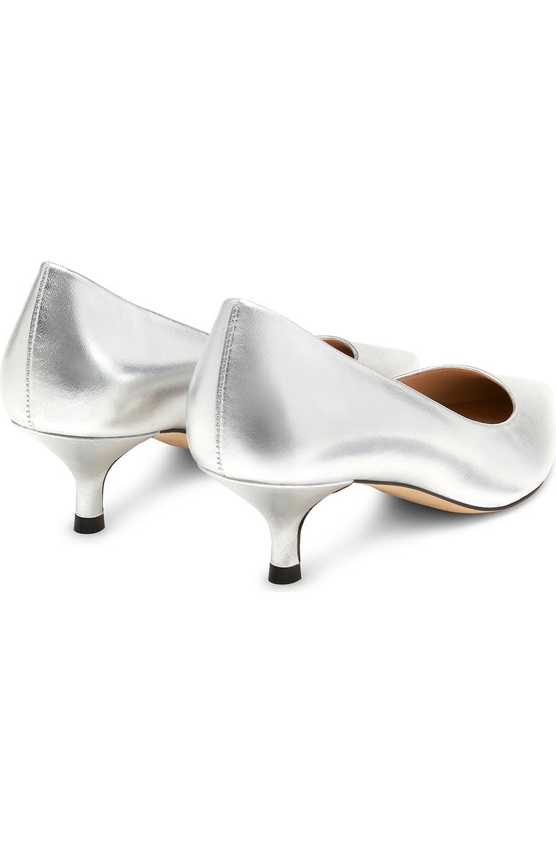 Stuart Weitzman Stuart Power 50 Pump, Alternate, color, Silver
