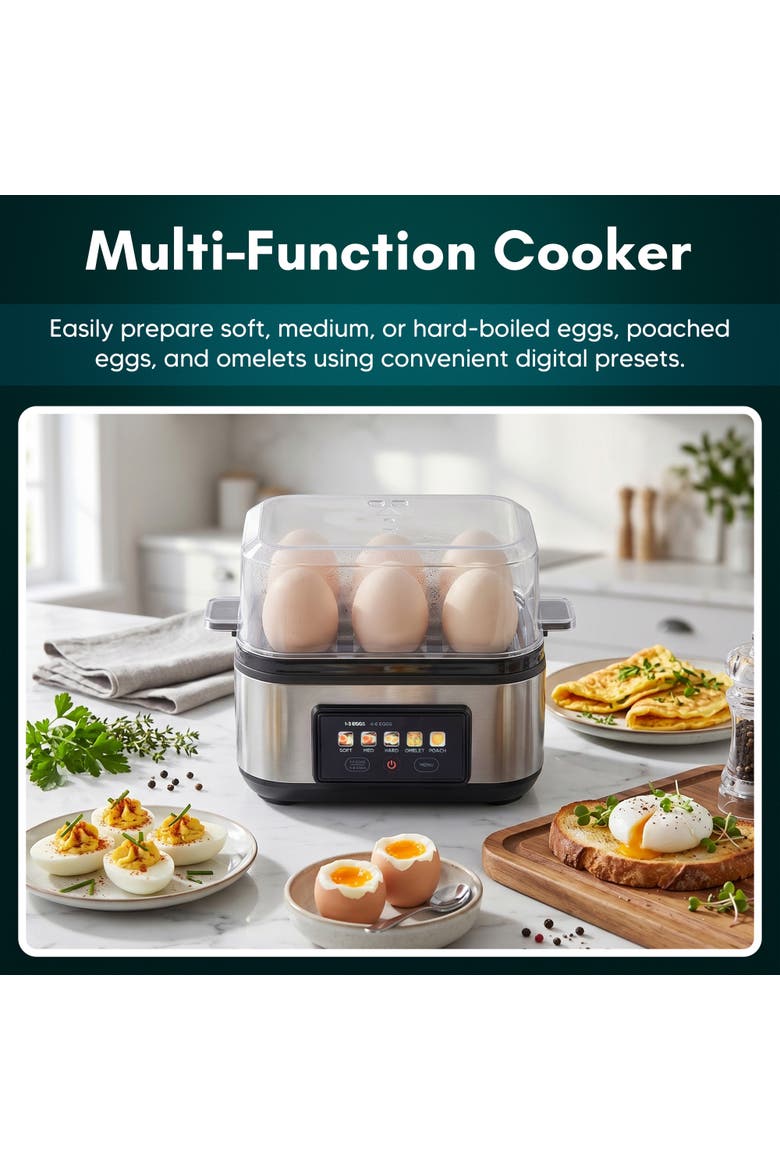 EGCL0062 Egglogic Digital Onsen, Alternate, color, Silver