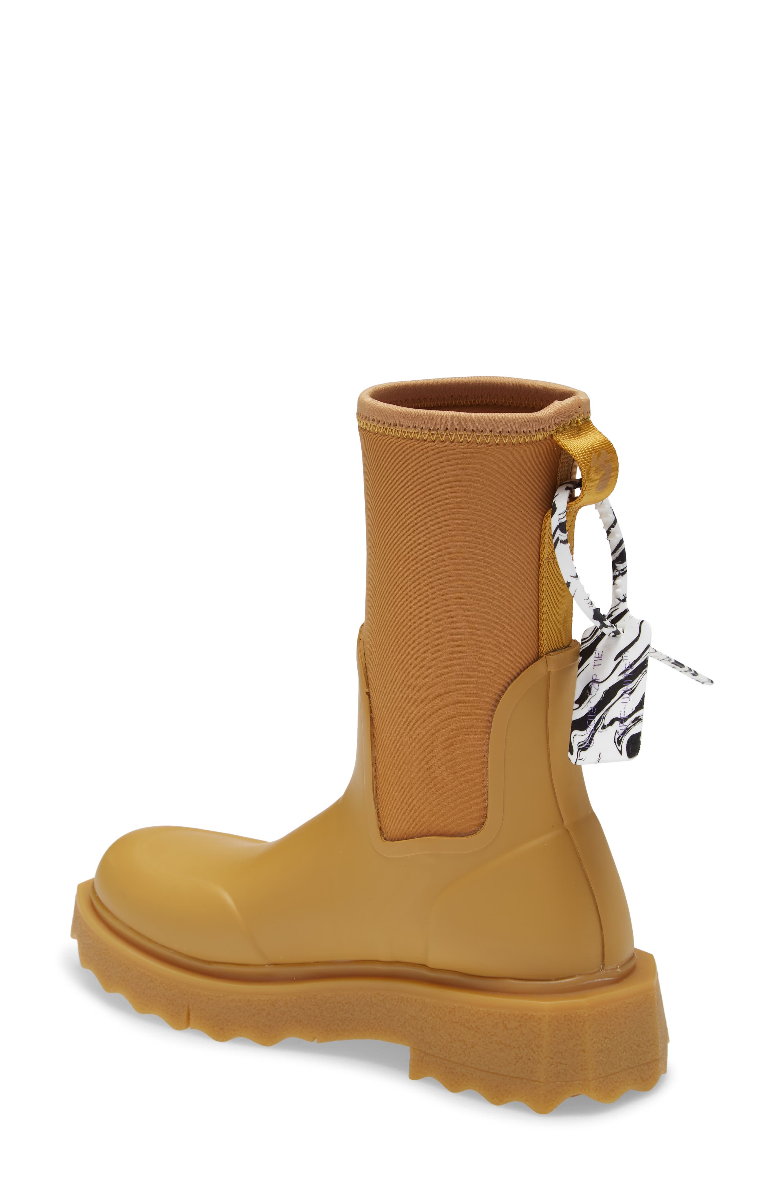 Off-White For Rainy Days Sponge Sole Waterproof Rain Boot, Alternate, color, 