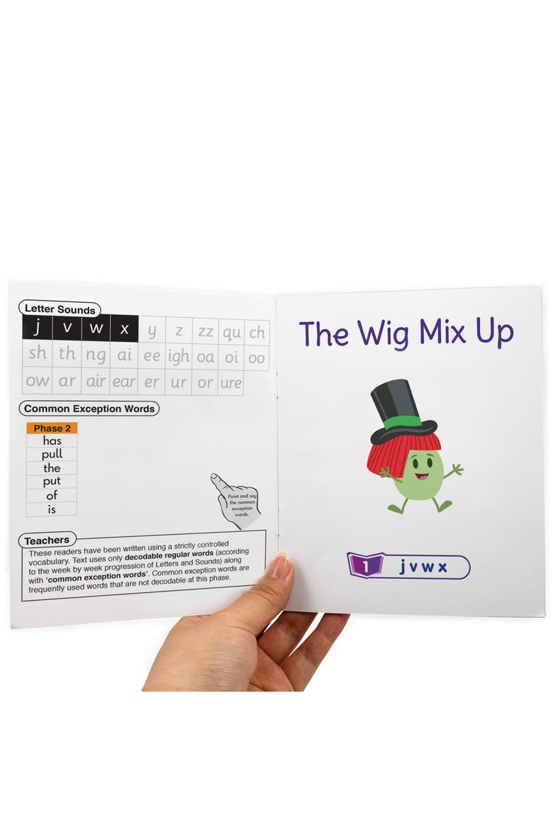 Decodable Readers The Pods, Phase 3 Phonics, Alternate, color, Multicolored