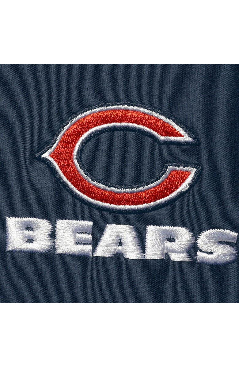 DUNBROOKE Men's Dunbrooke Navy/Gray Chicago Bears Big & Tall Alpha Full-Zip Hoodie Jacket, Alternate, color, 