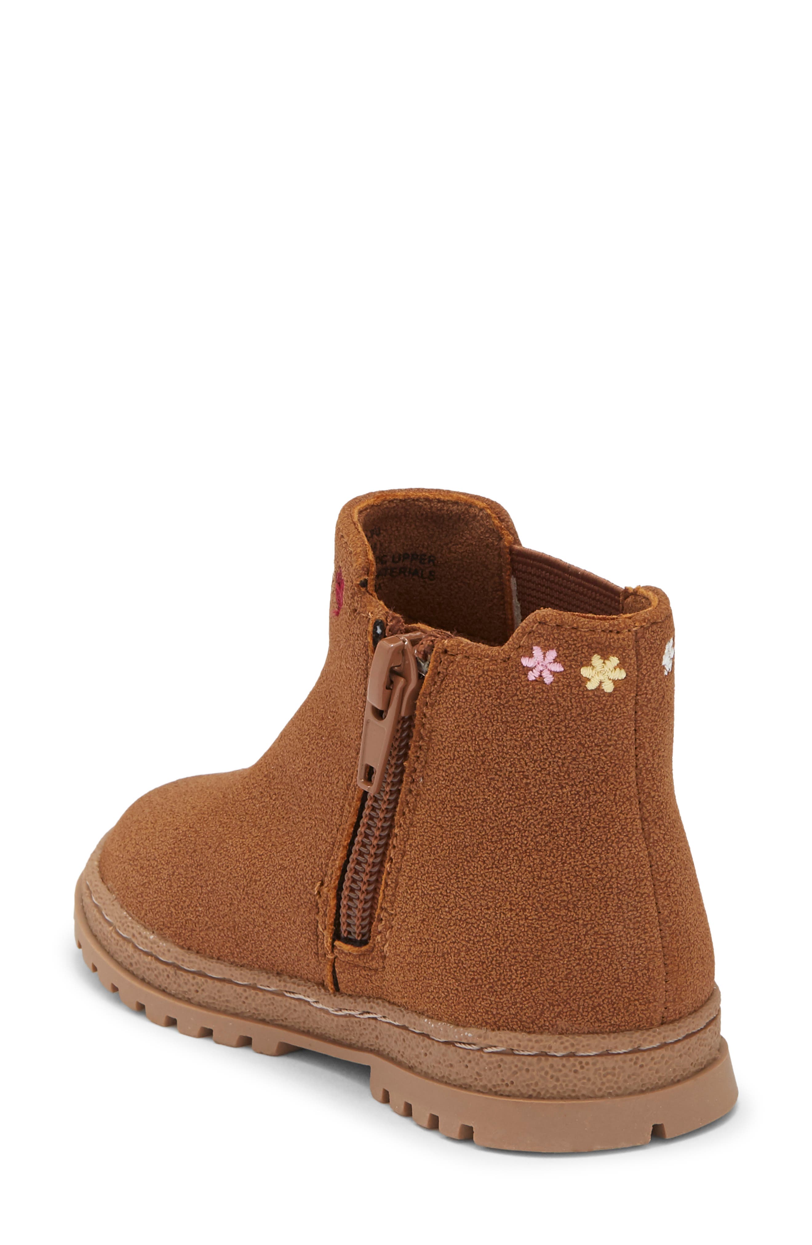 Kids' Ariana Bootie, Alternate, color, BROWN CHESTNUT
