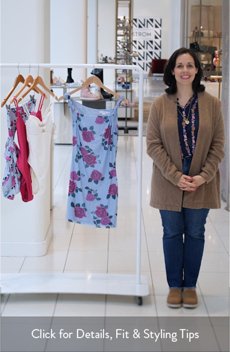 Twist Cover-Up Mesh Minidress, sales video thumbnail