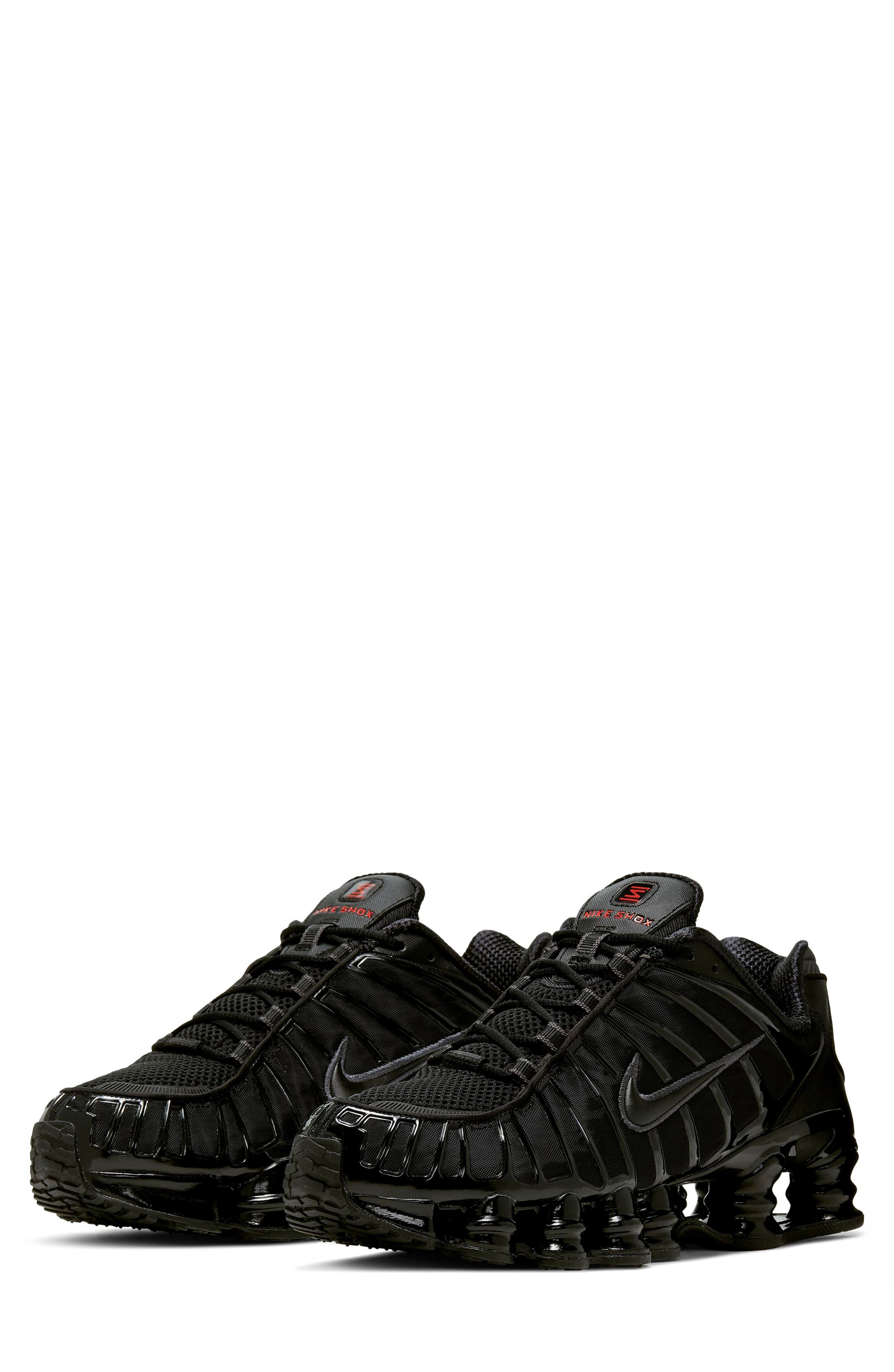 Nike Shox TL Sneaker, Main, color, 002 Black/Black