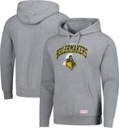 Mitchell & Ness Men's Mitchell & Ness Heather Gray Purdue Boilermakers Classic Arch Pullover Hoodie