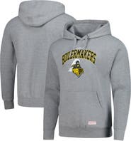 Mitchell & Ness Men's Mitchell & Ness Heather Gray Purdue Boilermakers Classic Arch Pullover Hoodie