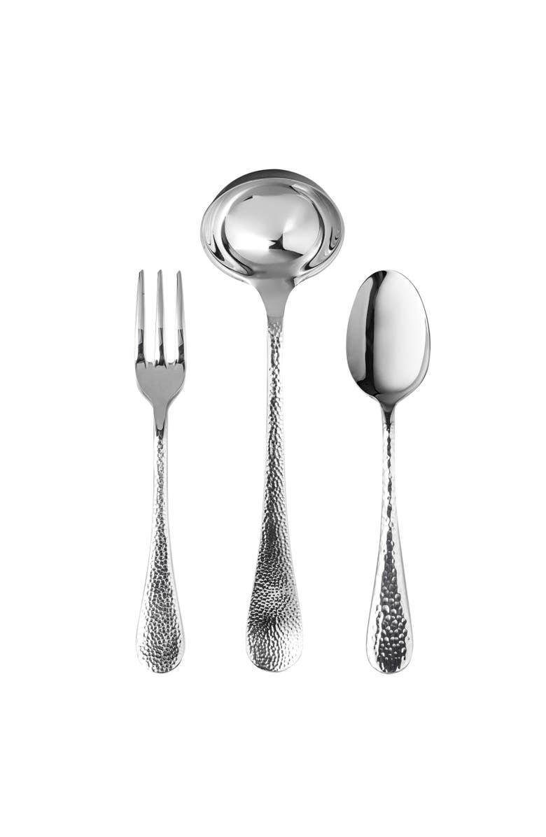 Mepra Epoque Serving Set - 3 Pieces, Main, color, Silver