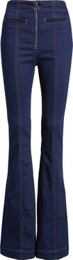 Veronica Beard Beverly High Waist Flare Jeans