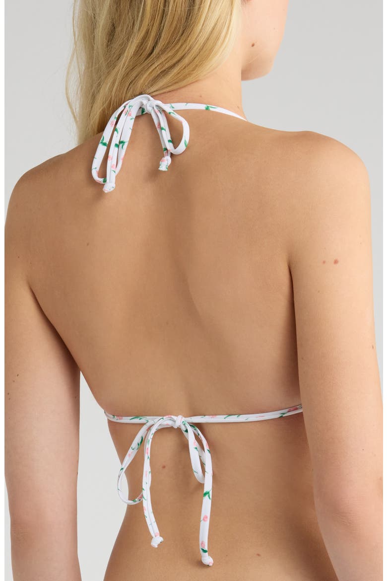 Lacey Day Triangle Swim Top, Alternate, color, TULIP DITSY
