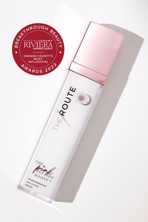 The Route Beauty The Power Pair Serum Duo  The Pink Peptide Boost And The Golden Rule Retinoid