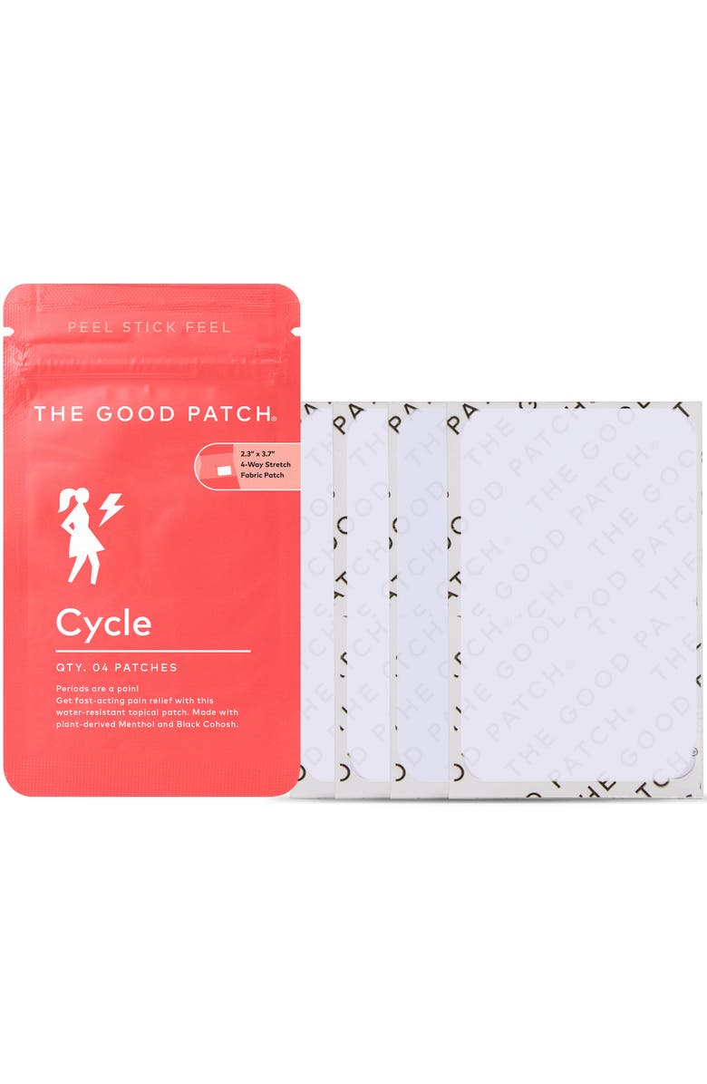 The Good Patch Cycle Wellness Patch, Main, color, NO COLOR