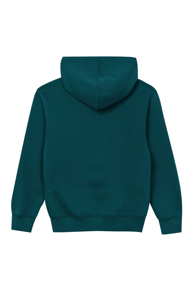 Toddler Outerstuff  Midnight Green Philadelphia Eagles Back to Basics Hoodie, Alternate, color, Green