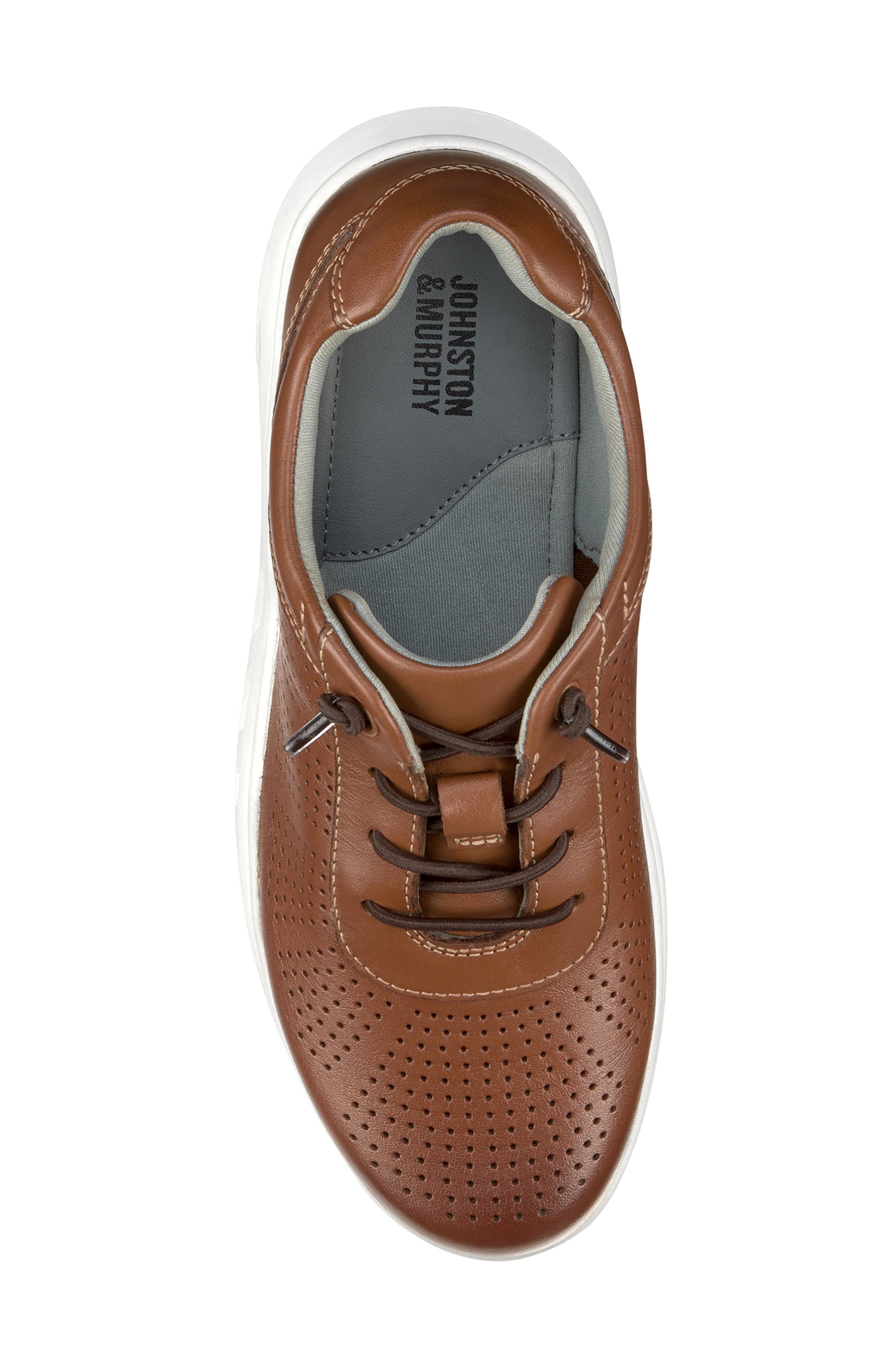 Johnston & Murphy Activate Sneaker, Alternate, color, Tan Full Grain