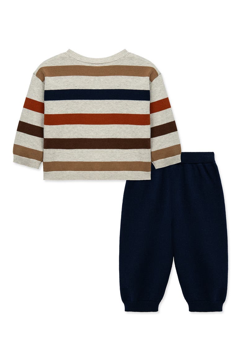 Kids' Fall Stripe Sweater & Pants Set, Alternate, color, MULTI