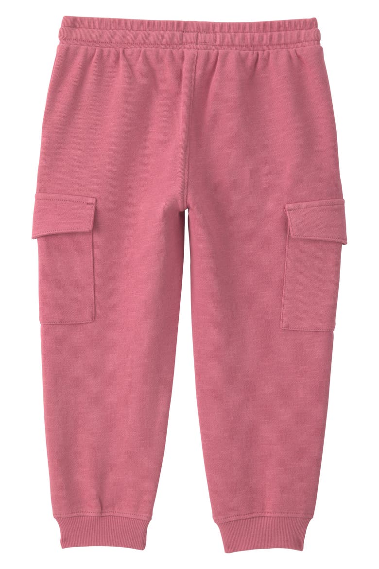 Kids' French Terry Cargo Joggers, Alternate, color, PINK
