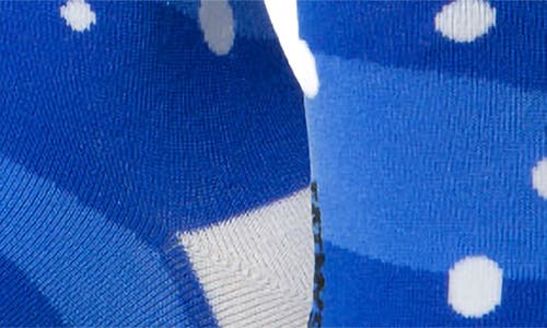 Doiy Xmas Snowman Crew Socks In Blue