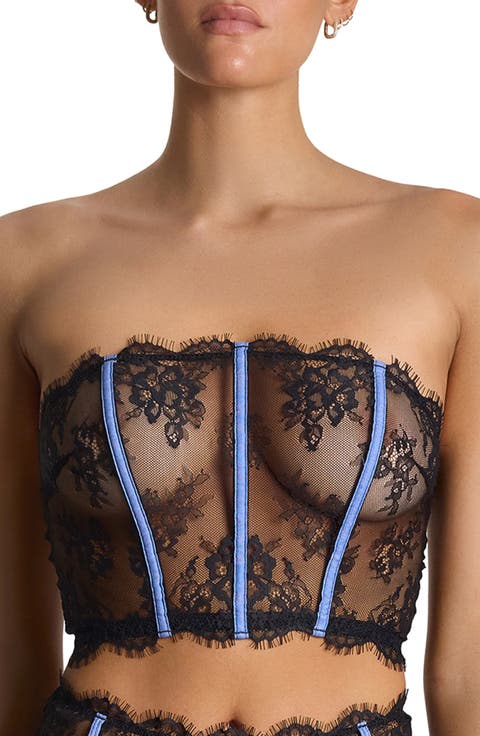 Katrina Strapless Lace Corset