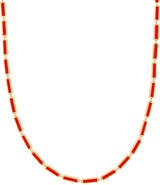 The Lovery Fine Jewelry Coral Bar Necklace