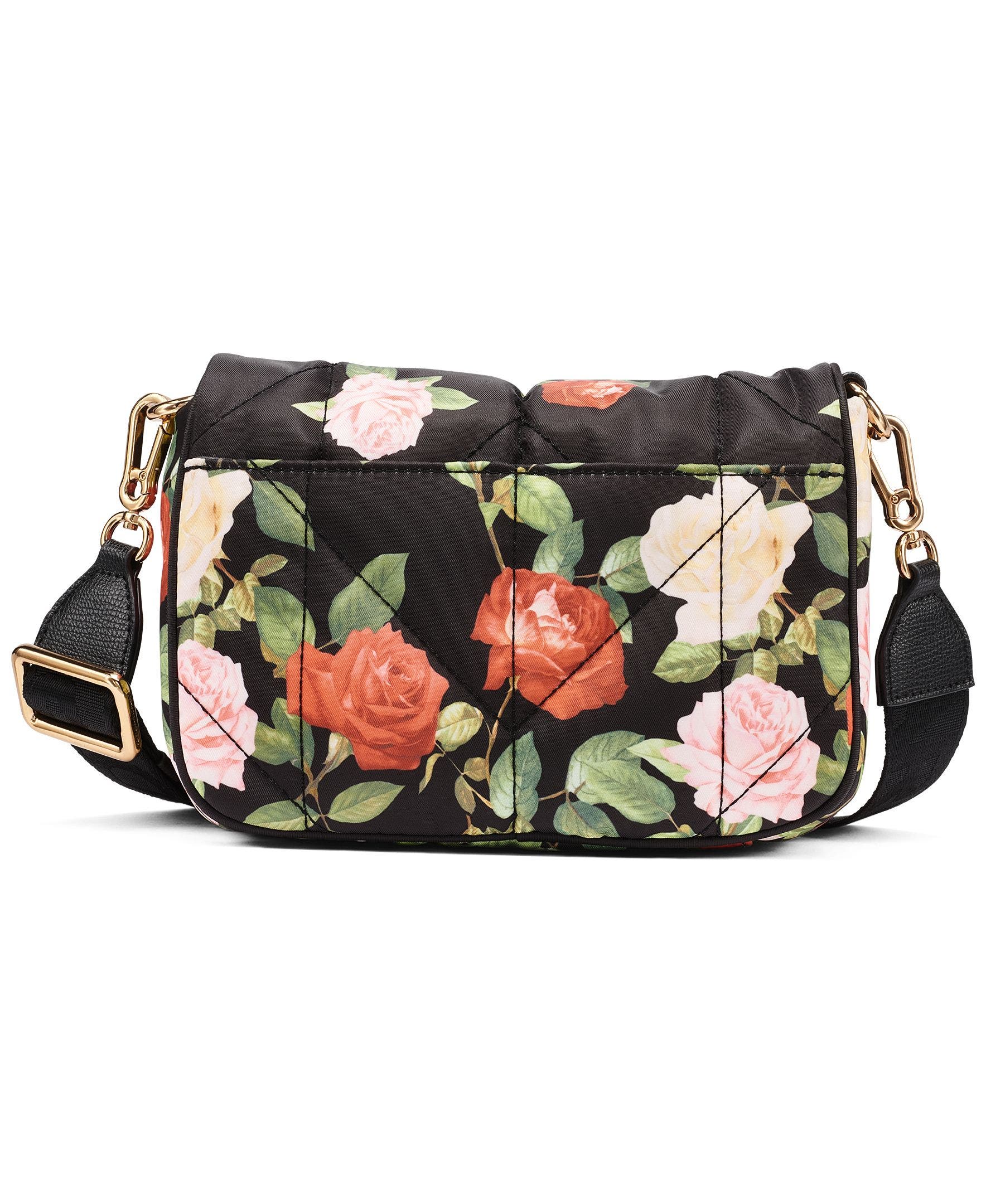 KARL LAGERFELD PARIS Voyage Crossbody, Alternate, color, Black Floral