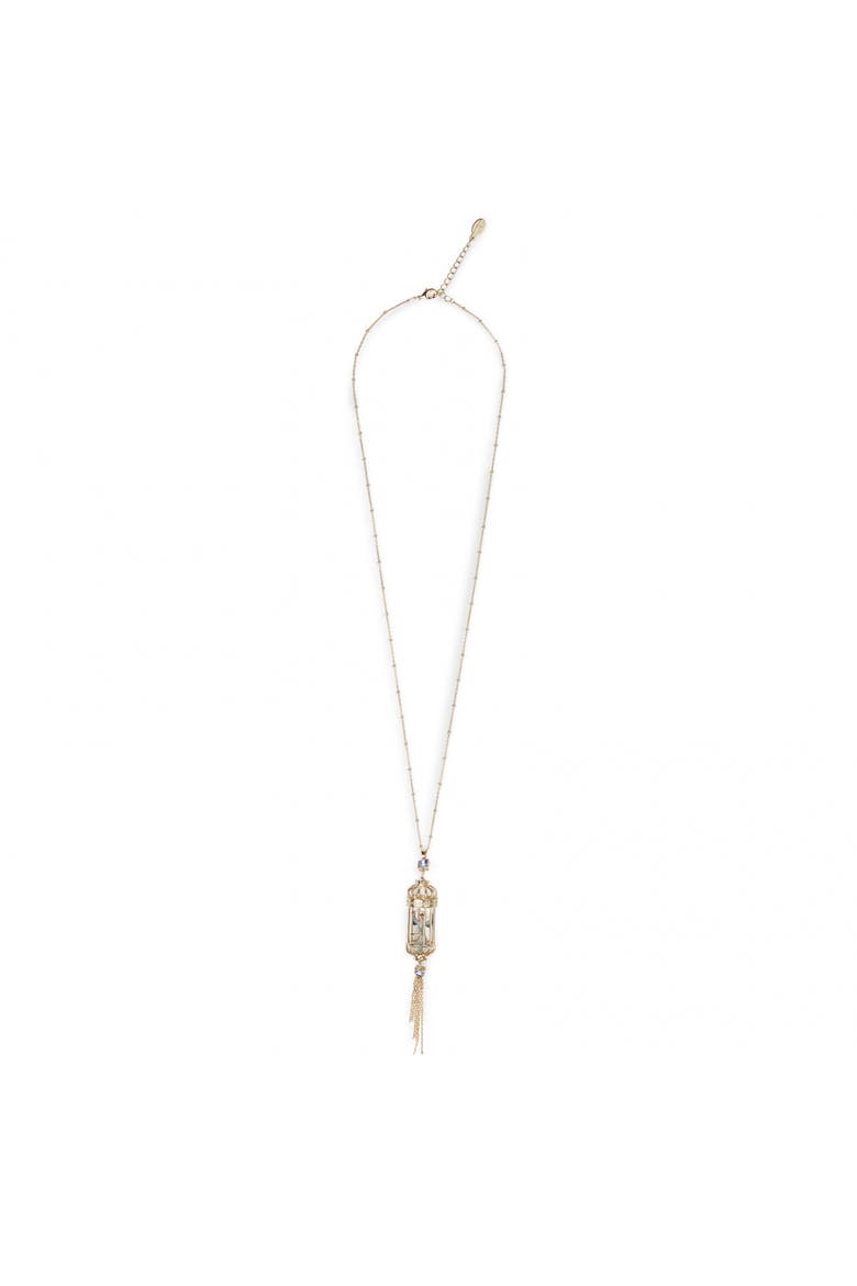 Bird Cage Drop Pendant - Small, Alternate, color, Bird Cage