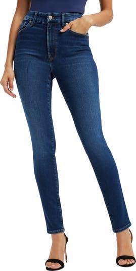 GOOD AMERICAN deals NWT Always Fits Good Legs Denim Jeans in Deep Blue005 // 00-4