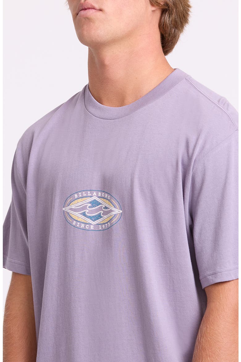Rotor Diamond Logo Graphic T-Shirt, Alternate, color, PURPLE ASH