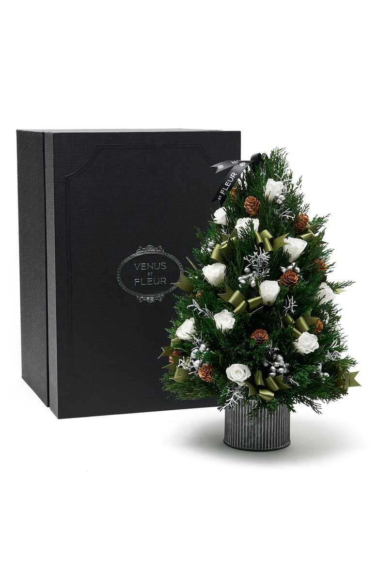 Venus ET Fleur Céleste Tabletop Tree, Alternate, color, White