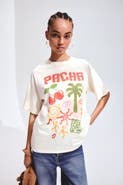 H&M Oversized t-shirt with printed motif