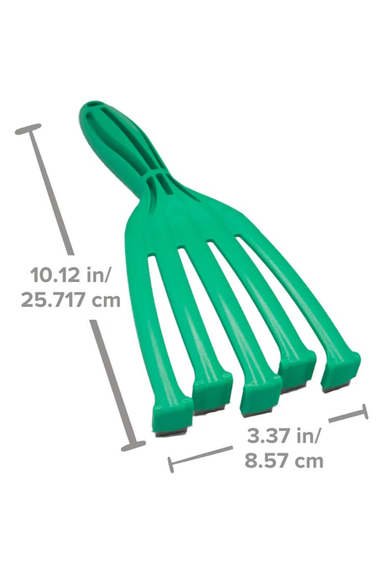 Deshedding Tool For Small Cats, Alternate, color, Green