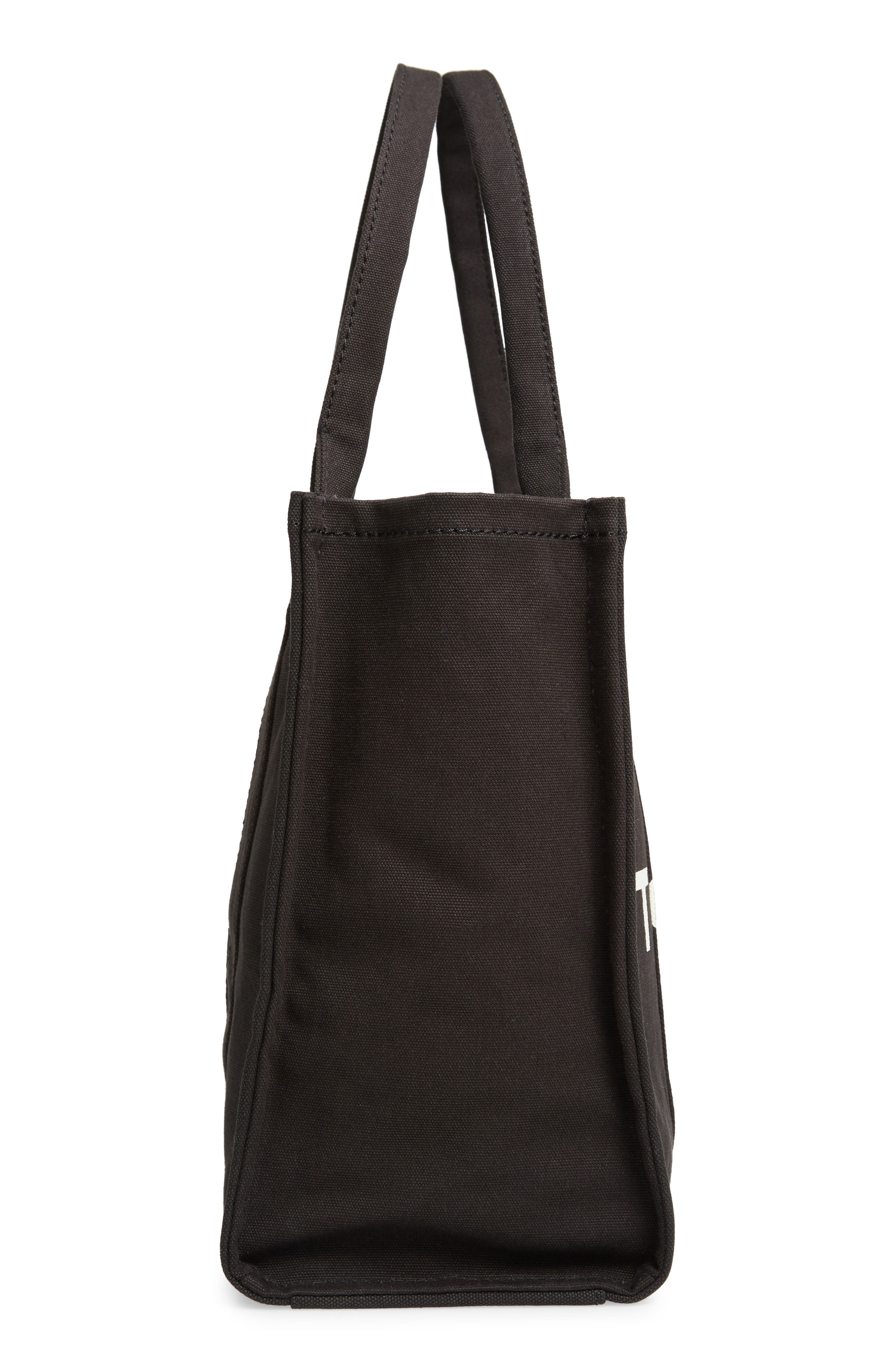 Marc Jacobs The Canvas Large Tote Bag, Alternate, color, Black