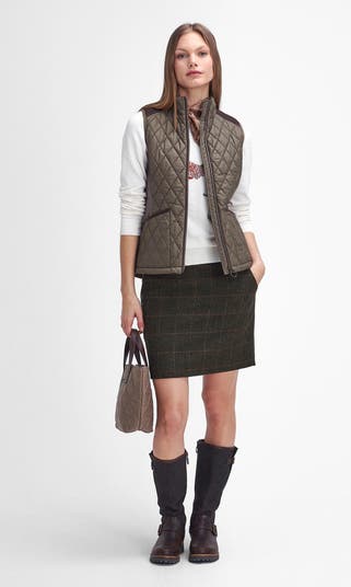 Barbour High Field Mixed Media Vest | Nordstrom