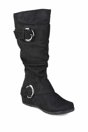 Journee Collection Jester Side Buckle Tall Boot