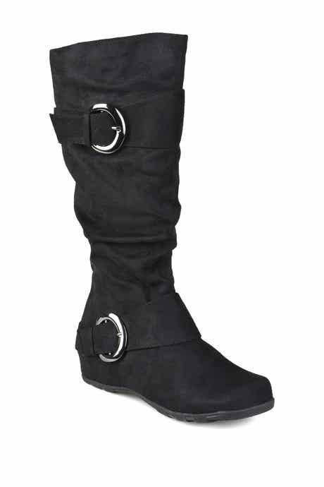 Journee Collection Jester Side Buckle Tall Boot