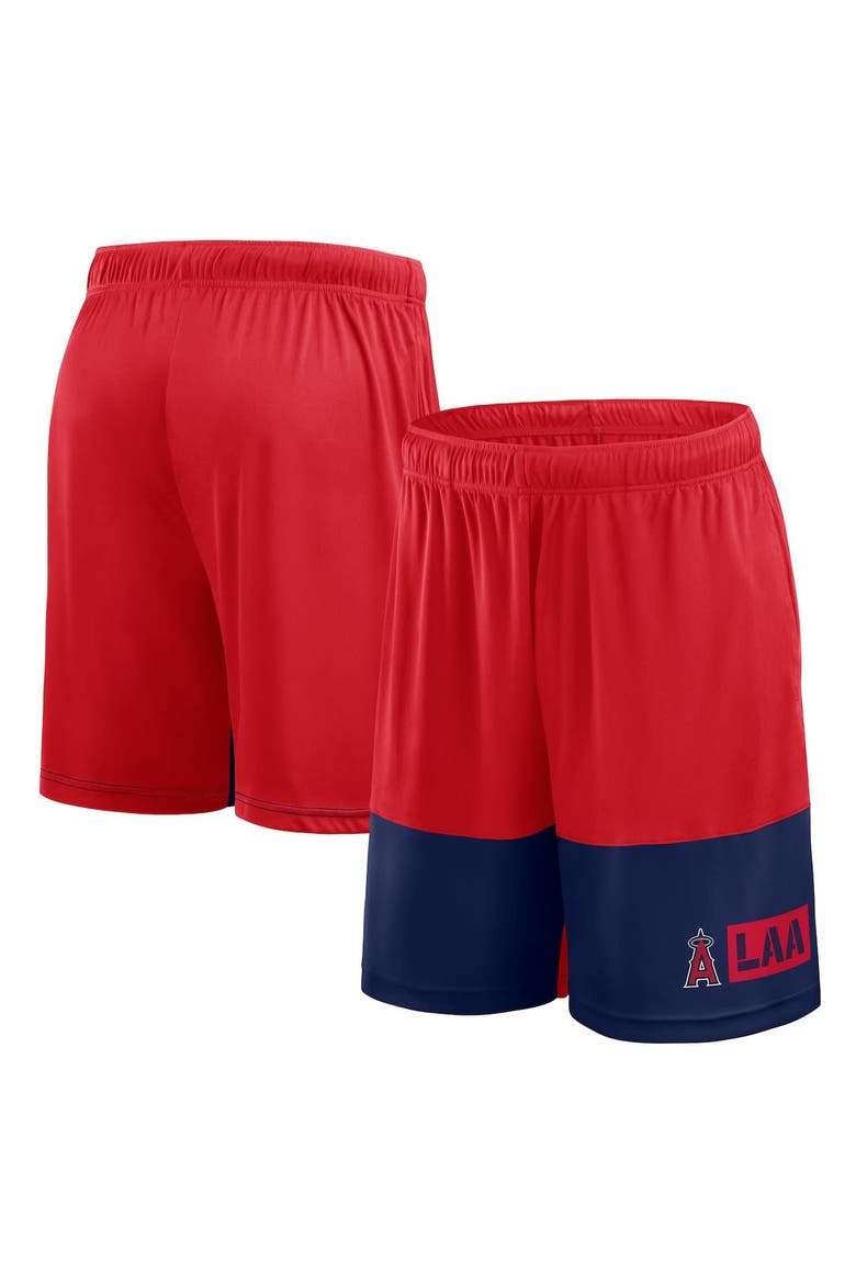 Men's Fanatics Red Los Angeles Angels Best of the Best Shorts, Main, color, Red