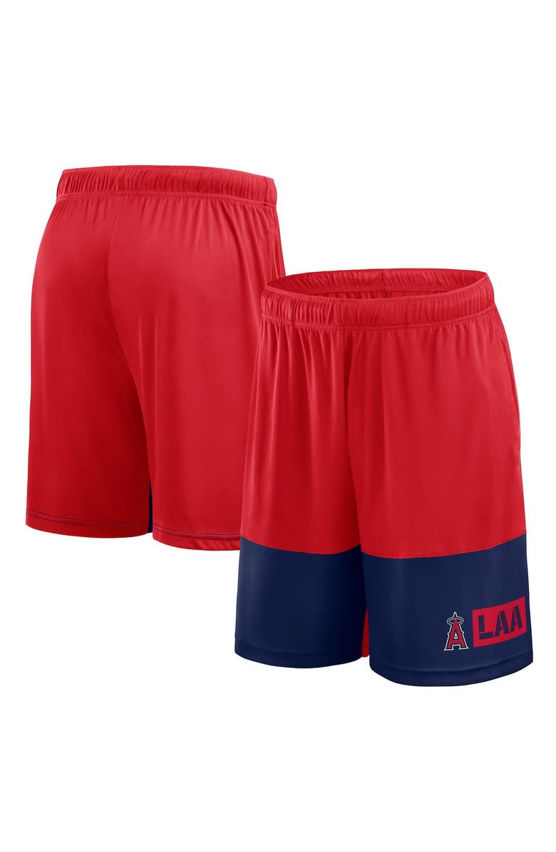 FANATICS Men's Fanatics Red Los Angeles Angels Best of the Best Shorts, Main, color, Red
